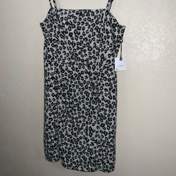 NWT Leopard Print Dress size L - Picture 3 of 11